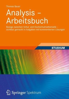 Analysis - Arbeitsbuch - Bauer, Thomas