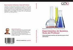 Experimentos de Química. Guía del Profesor