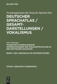 Phonetisch-phonologische Untersuchungen zur Vokalentwicklung in den deutschen Dialekten