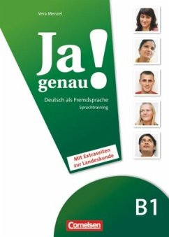 Cover Ja genau! B1: Band 1 und 2 - Sprachtraining DaF