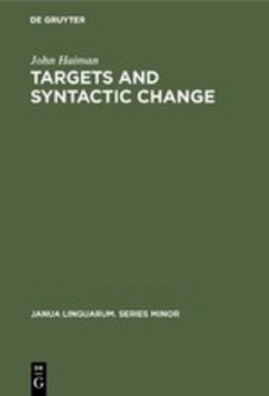 Targets and Syntactic Change - Haiman, John