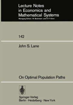 On Optimal Population Paths - Lane, J.S.