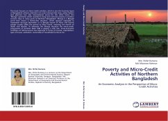 Poverty and Micro-Credit Activities of Northern Bangladesh - Rumana, Mst. Shifat;Rahman, Md. Mizanoor