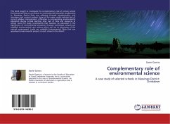 Complementary role of environmental science