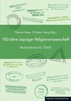 100 Jahre Leipziger Religionswissenschaft