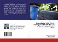 Degradable Solid Waste Management in Dhaka City