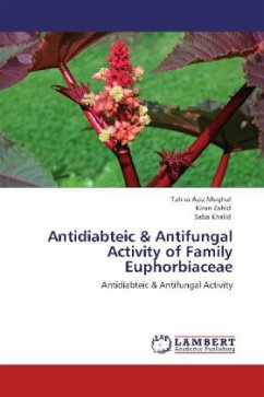 Antidiabteic & Antifungal Activity of Family Euphorbiaceae - Mughal, Tahira Aziz;Zahid, Kiran;Khalid, Saba