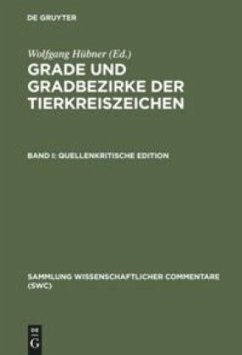 Quellenkritische Edition - Hübner, Wolfgang