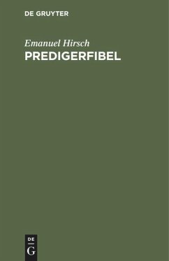Predigerfibel - Hirsch, Emanuel