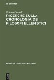 Ricerche sulla cronologia dei filosofi ellenistici