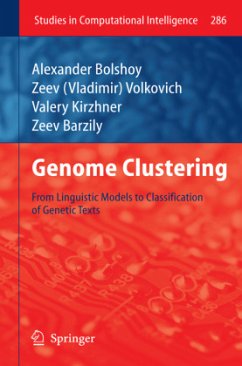 Genome Clustering - Bolshoy, Alexander;Volkovich, Zeev;Kirzhner, Valery