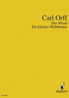 Cover Der Mond, für Soli, Sprecher, gemischten Chor, Kinderchor und Orchester, Studienpartitur