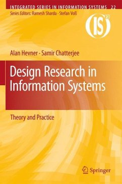 Design Research in Information Systems - Hevner, Alan;Chatterjee, Samir