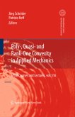 Poly-, Quasi- and Rank-One Convexity in Applied Mechanics