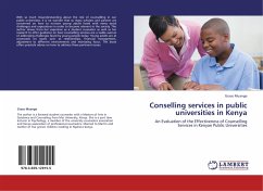 Conselling services in public universities in Kenya