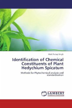 Identification of Chemical Constituents of Plant Hedychium Spicatum - Pratap Singh, Alok