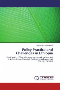 Policy Practice and Challenges in Ethiopia - Gemechu, Dereje Terefe
