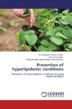 Prevention of hyperlipidemic conditions - Rajam Srividya, Ammayappan;Kumar yadev, Ajit;Jagannathan Vishnuvarthan, Vaithiyalingam