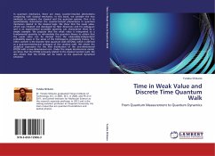 Time in Weak Value and Discrete Time Quantum Walk