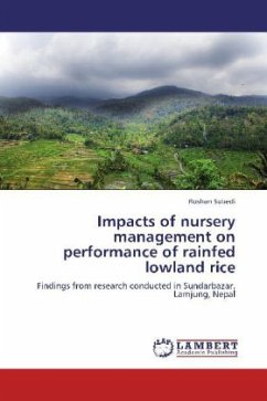 Impacts of nursery management on performance of rainfed lowland rice - Subedi, Roshan