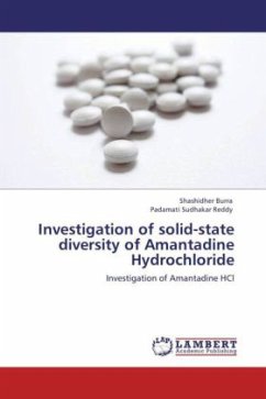 Investigation of solid-state diversity of Amantadine Hydrochloride - Burra, Shashidher;Sudhakar Reddy, Padamati