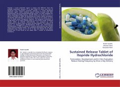 Sustained Release Tablet of Itopride Hydrochloride
