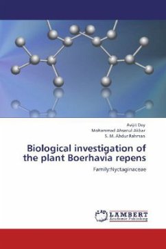 Biological investigation of the plant Boerhavia repens