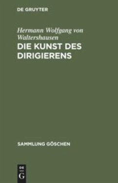 Cover Die Kunst des Dirigierens