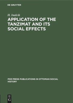 Application of the Tanzimat and its social effects - Inalcik, H.