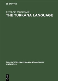 The Turkana Language - Dimmendaal, Gerrit Jan