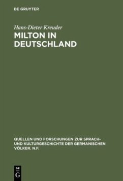 Milton in Deutschland - Kreuder, Hans-Dieter