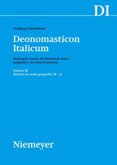 Deonomasticon Italicum (DI), Volume III, Derivati da nomi geografici (M-Q)