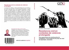 Resistencia civil en contextos de violencia prolongada - Munoz Lopera, John Mario