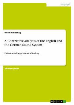 A Contrastive Analysis of the English and the German Sound System