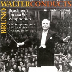 Bruno Walter Dirigiert Bruckner,Sinf.4 & 9 - Walter/Nbc Symphony Orchestra/Nypso/+