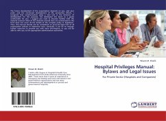 Hospital Privileges Manual: Bylaws and Legal Issues