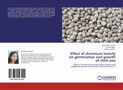 Effect of chromium toxicity on germination and growth of chick pea