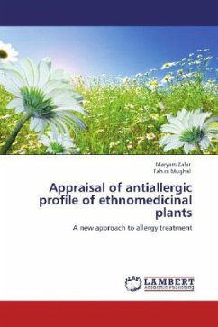 Appraisal of antiallergic profile of ethnomedicinal plants - Zafar, Maryam;Mughal, Tahira