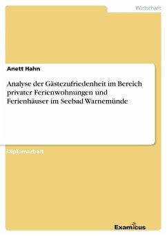 Analyse der Gästezufriedenheit im Bereich privater Ferienwohnungen und Ferienhäuser im Seebad Warnemünde - Hahn, Anett