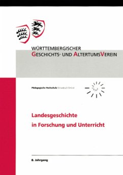 Landesgeschichte in Forschung und Unterricht / Landesgeschichte in Forschung und Unterricht 8, Jg.8