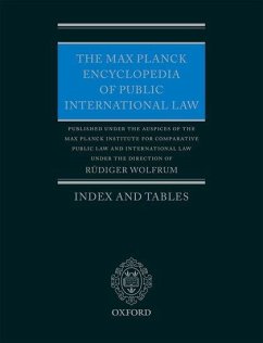 Cover The Max Planck Encyclopedia of Public International Law