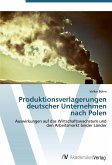 Produktionsverlagerungen deutscher Unternehmen nach Polen