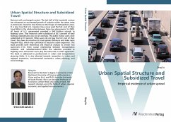 Urban Spatial Structure and Subsidized Travel