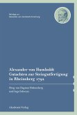 Alexander von Humboldt ¿ Gutachten zur Steingutfertigung in Rheinsberg 1792