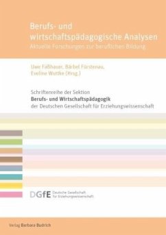 Cover Berufs- und wirtschaftspädagogische Analysen