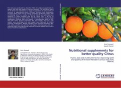 Nutritional supplements for better quality Citrus - Hameed, Amir;Ahmad, Saeed