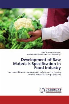 Development of Raw Materials Specification in Food Industry