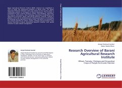 Research Overview of Barani Agricultural Research Institute - Gondal, Amjad Shahzad;Khan, Abdur Rashid