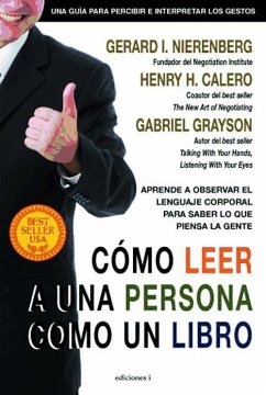 Cómo leer a una persona como un libro - Nierenberg, Gérard I.; Calero, Henry; Grayson, Gabriel; Shutterstock