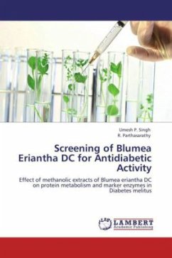 Screening of Blumea Eriantha DC for Antidiabetic Activity - Singh, Umesh P.;Parthasarathy, R.